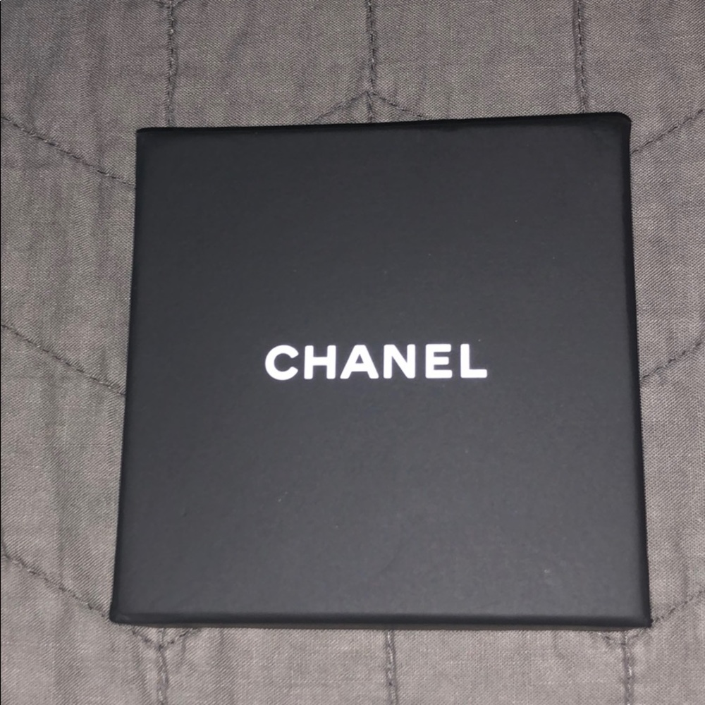 Black Chanel brooch authentic